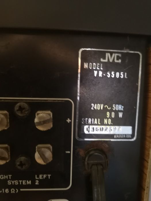 JVC Receiver/Amplifier64286264201091122