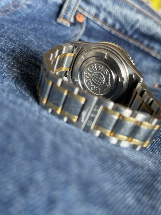 Zegarek Longines Admiral (złote elementy)