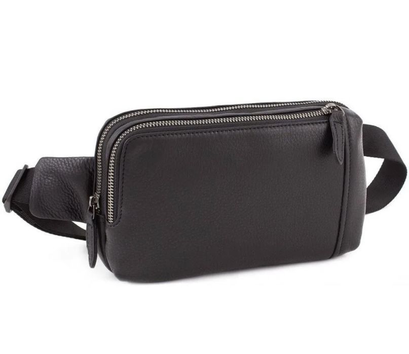 Бананка кожаная Поясная сумка кожаная H.T Leather