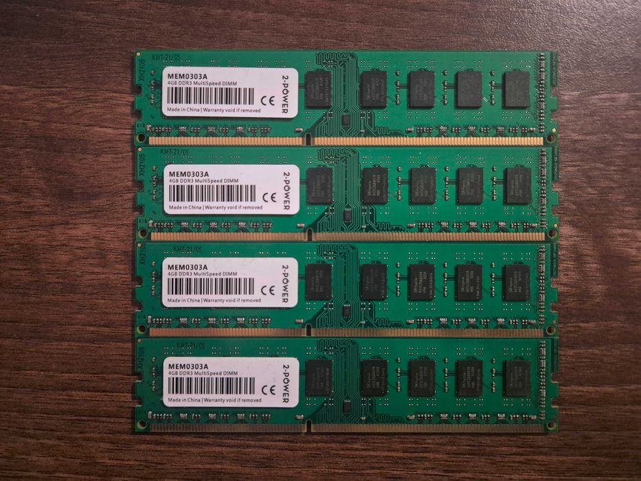 Pamięć RAM MEM0303A 16GB - 4 kości