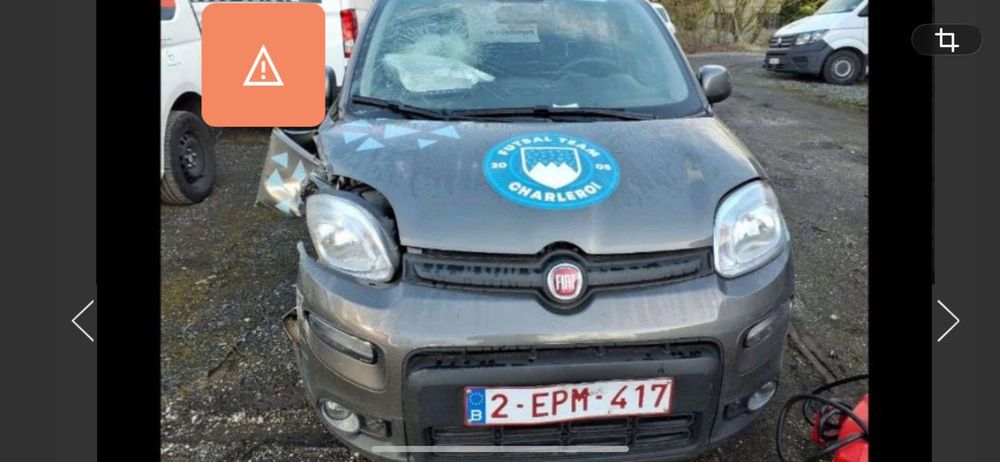 Fiat Panda Uszkodzony okazja