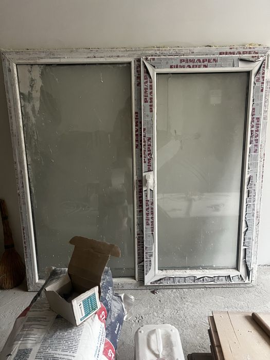 Вікна і вікна-двері з нової квартири