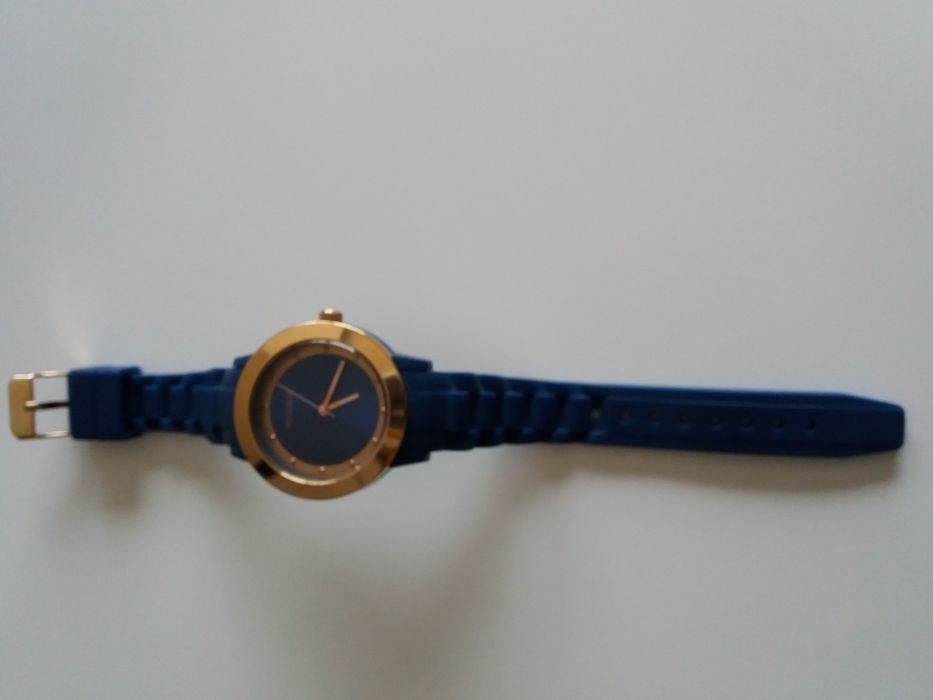 Relógio pulso azul inox marca Dinamarquês