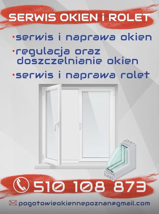 Serwis, naprawa okien