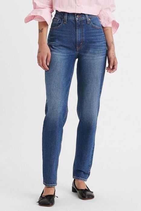 Джинси мом Lindex XS, S, довжина 99 см