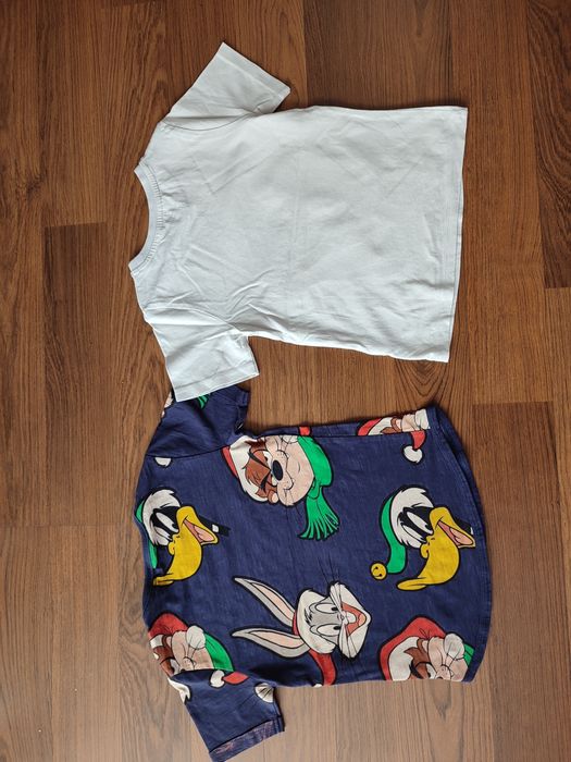 Koszulki t-shirty Reserved H&M 110/116 cekiny