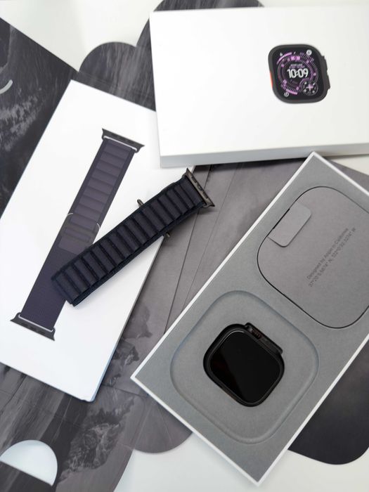 Apple Watch Ultra 3・Titânio preto (Factura e Garantia)
