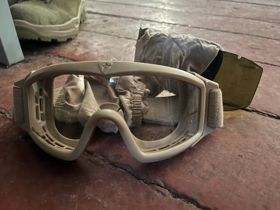 Балістичні окуляри маска з діоптріями