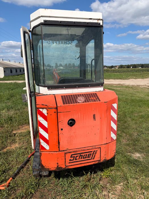 Schaeff HR 12 – minikoparka gąsienicowa – w pełni sprawna