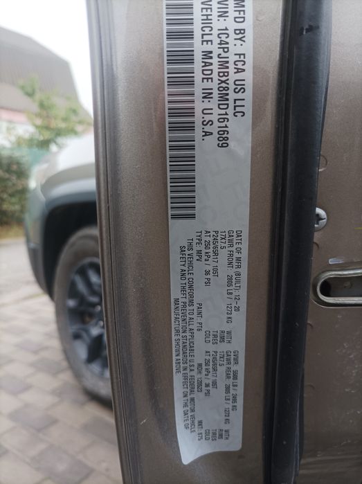 Jeep Cherokee Trailhawk 2020