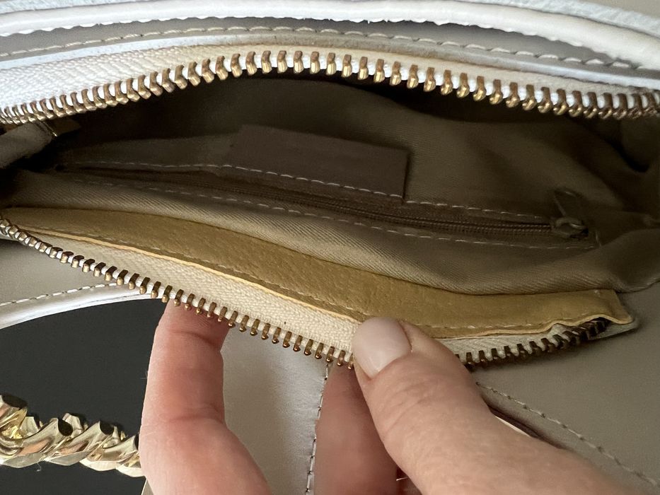 Сумка беж Genuine Leather