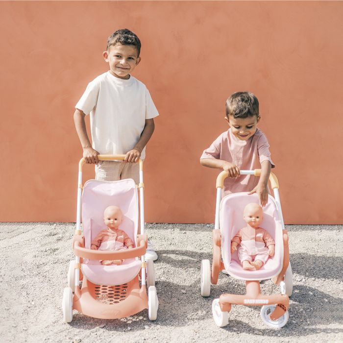 Коляска для ляльки Smoby Baby Nurse Прогулянка Теракотова пудра