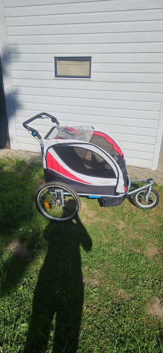 Przyczepka dostawka do roweru  guto dla dzieci