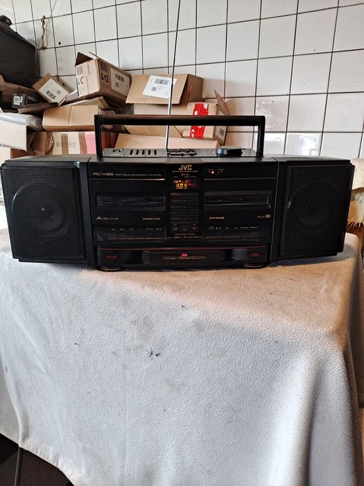 JVC PC-V88 made in Japan - radiomagnetofon vintage Wałbrzych • OLX.pl