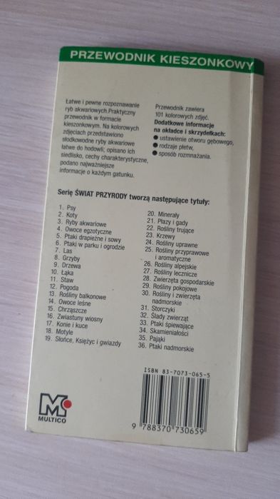 Ryby akwariowe przewodnik kieszonkowy Thomas Romig
