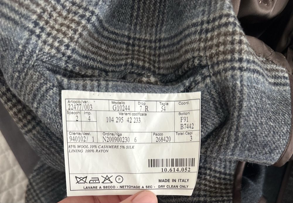 Пиджак Belvest оригинал