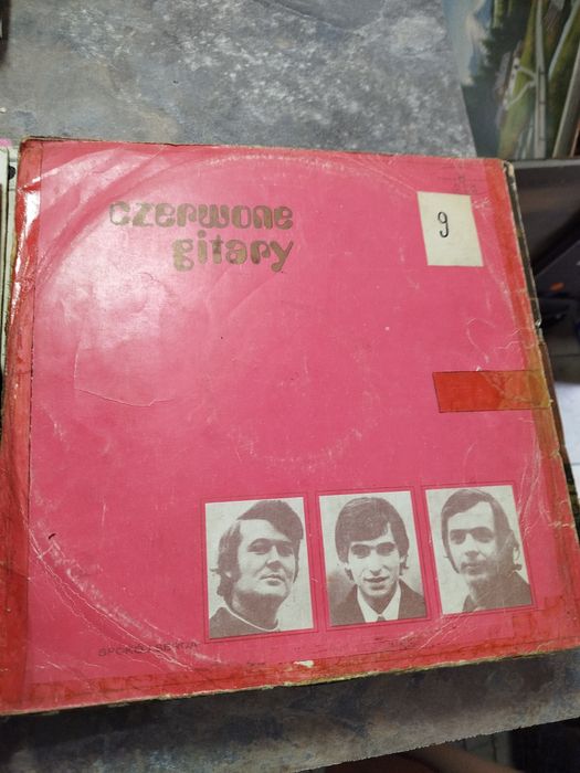 Czerwone gitary płyta winylowa