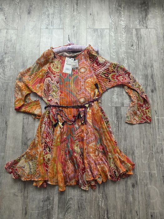 Zara letnia zwiewna sukienka nowa z metką XS 34