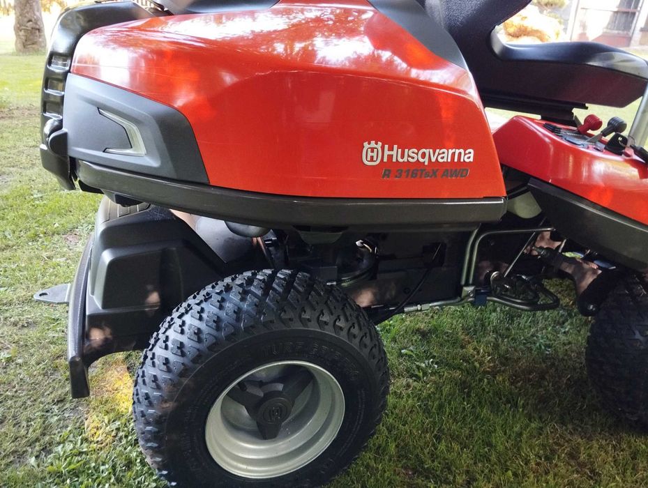Kosiarka traktorek rider Husqvarna 4x4 316tsx