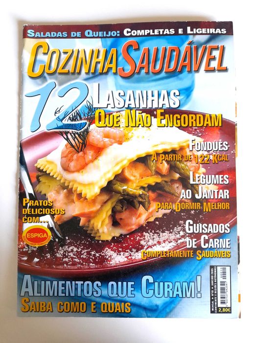 Revista Culinária da coleção Cozinha Saudável Número 10 2005