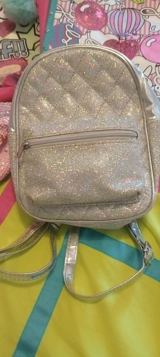 Бананка с единорогом  рюкзак сумка брелки