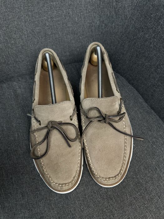 Фірмові шкіряні туфлі топсайдери мокасини geox