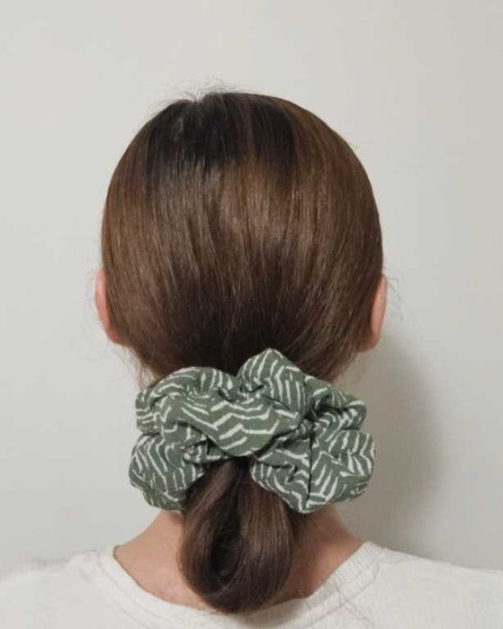 Scrunchie we wzory