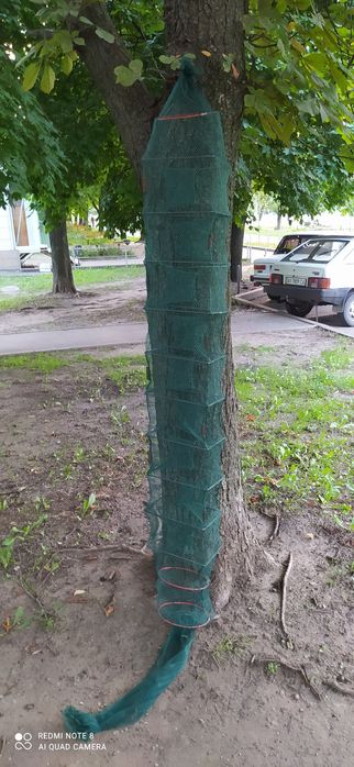 Раколовка гармошка 2.5 метра, рачница, кишка