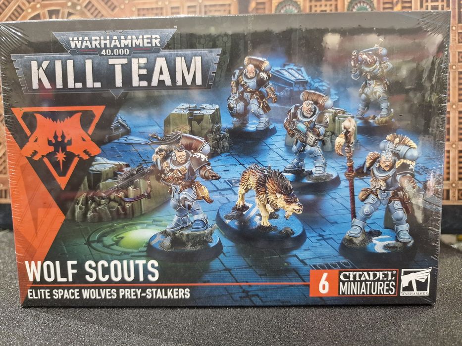 Miniaturas Warhammer 40k killteam wolf scouts