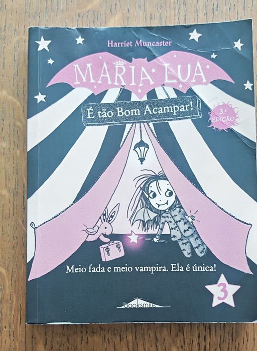 Livro Maria Lua "É tão bom acampar"
