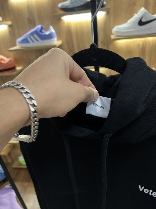 Худі Vetements.com Logo XXX Black