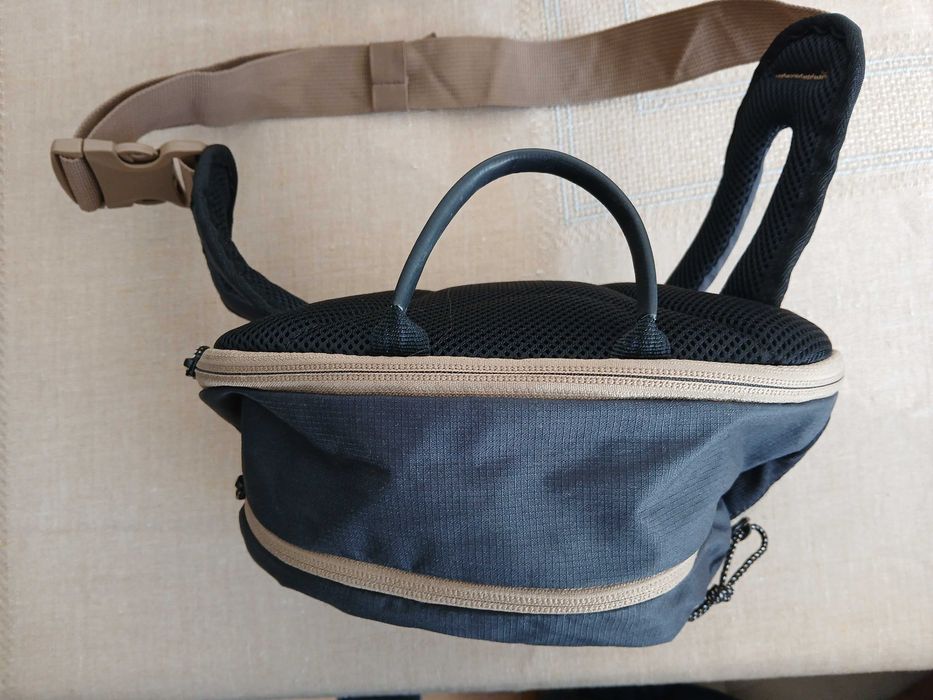 Forclaz - Bolsa de Cintura preta e castanha