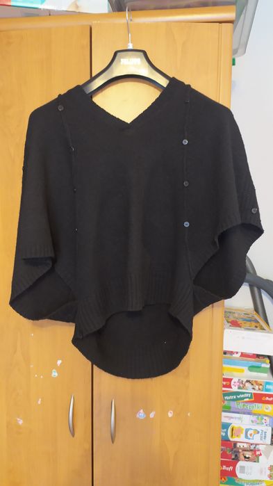 Bluza motyl czarna stan bdb roz M/L 42 44