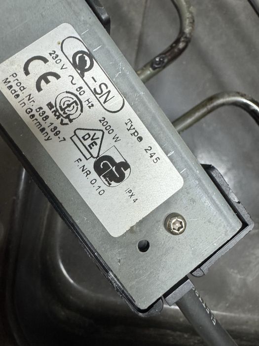 Grill elektryczny 2000w