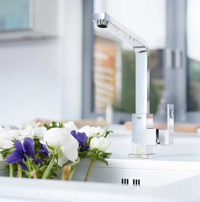 Grohe Eurocube Смеситель однорычажный для мойки (31255000)