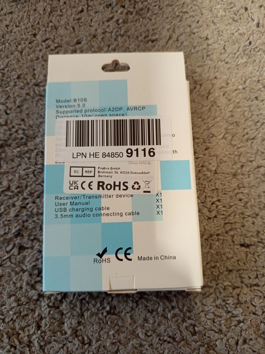 Transmiter odbiornik nadajnik adapter audio bluetooth 5.0 Jack 3.5