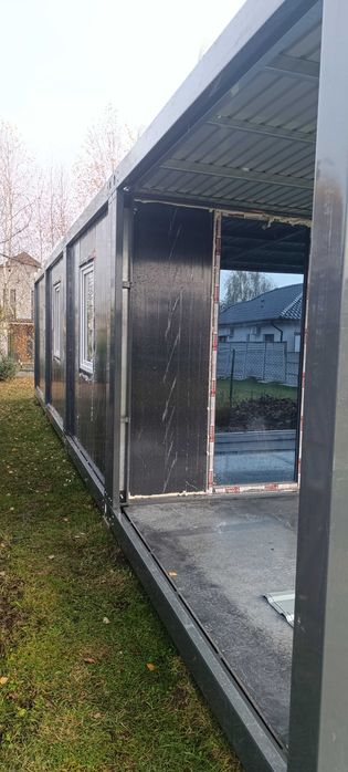 Kontenery Domek z tarasem 54m2 + 18m2 - 6m / 12 m