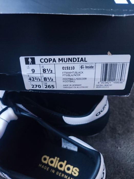 Buty piłkarskie Adidas Copa Mundial 42 2/3