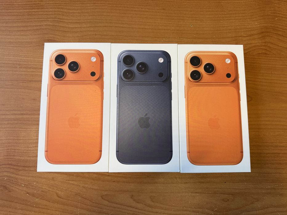 iPhone 17 PRO Max 512GB Silver, Deep Blue, Cosmic Orange GW Warszawa.