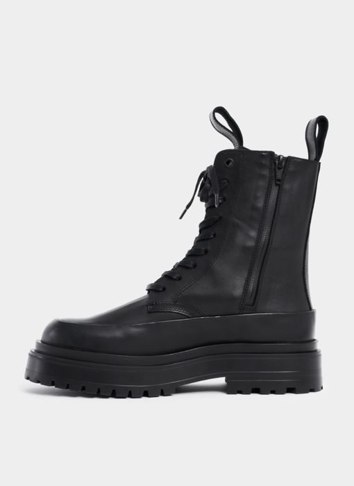 EXCLUSIVO: Botas Stutterheim em pele NOVAS com sola borracha