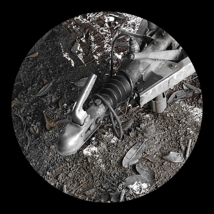 reboque para auto todo metal sem ferrugem