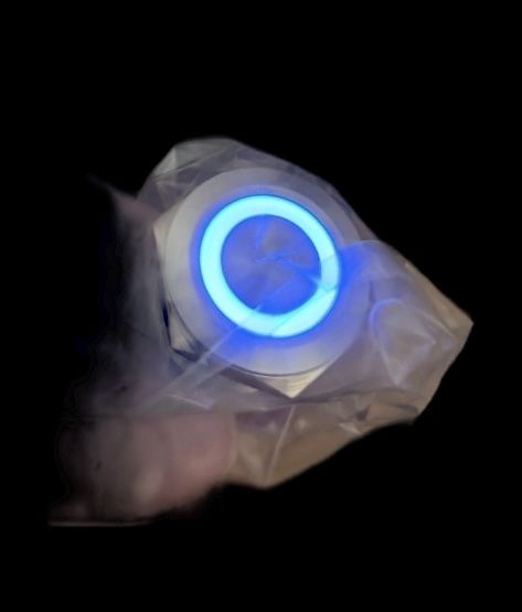 10-szt przycisków Wandaloodporny monostabilny 18mm stal nierdzewna