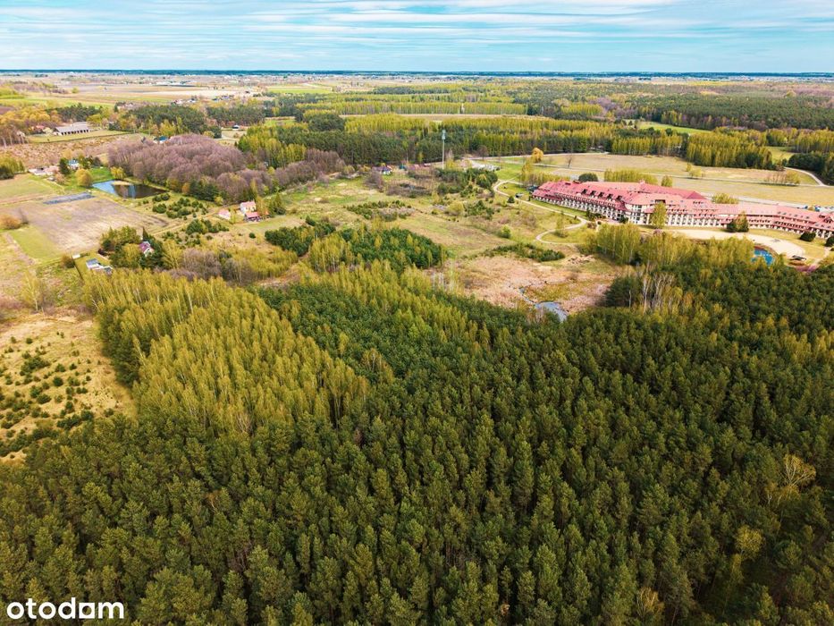 Działka budowlana 1,40 ha Ossa k/ Rawy Maz