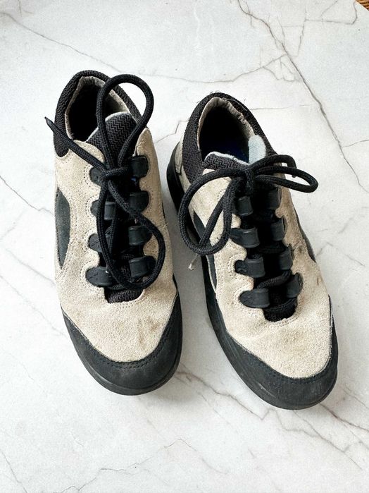 Buty dziecięce r 34 chłopięce Ricosta półbuty trapery zamsz sznurowane