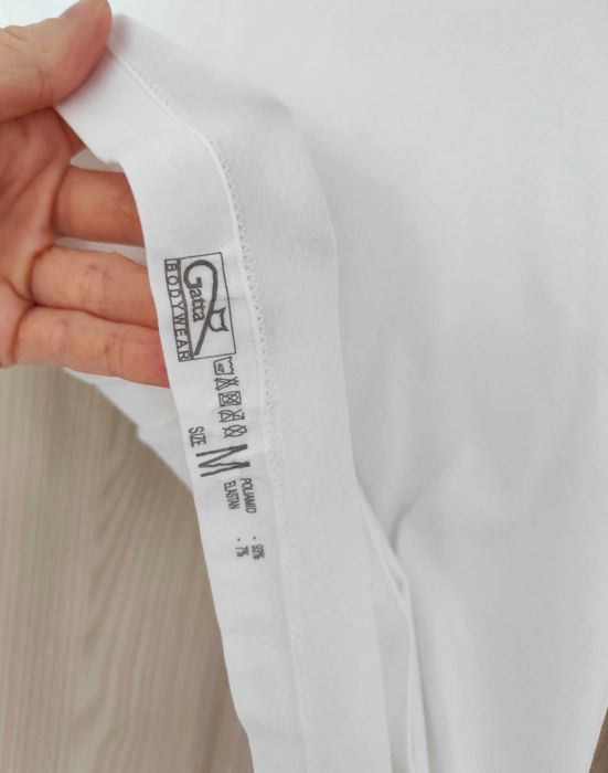 Klasyczna biała bluzka longsleeve Gatta M basic