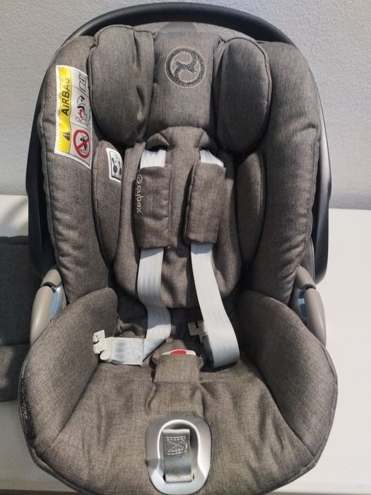 Carrinho e ovo e adaptador cybex