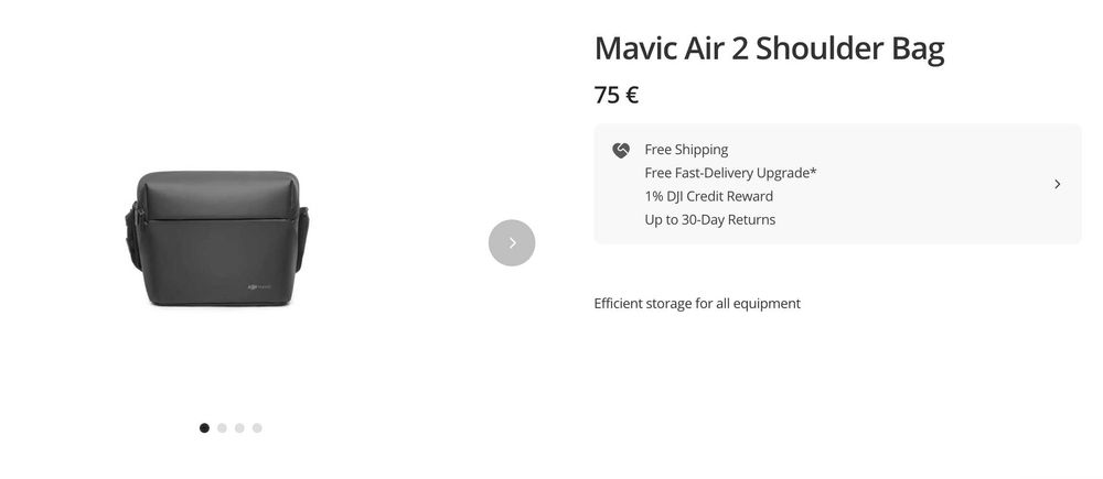 Mavic Air 2 / 2S Drone Shoulder Bag Original DJI64738334451074124