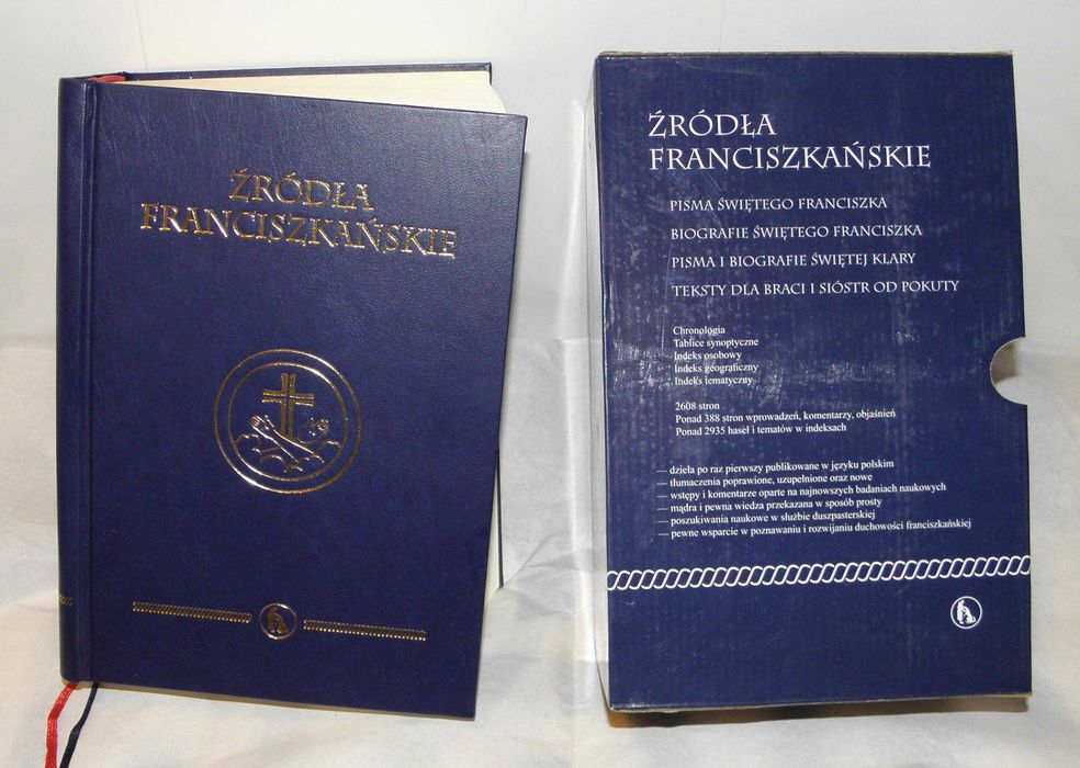 Źródła Franciszkańskie Bratni Zew Św Klara Franciszek 2600 stron Pisam Zródła Biografia Kodesky Teksty Jezus Biblia Zakon