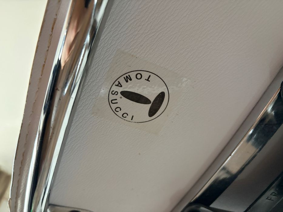 Krzesło biurowe Tomasucci fotel biurowy biały