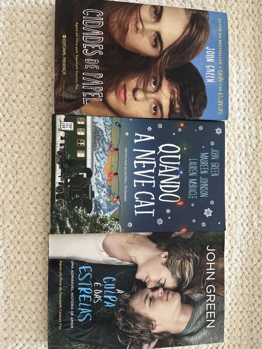 John Green - 3 livros (ou avulso)